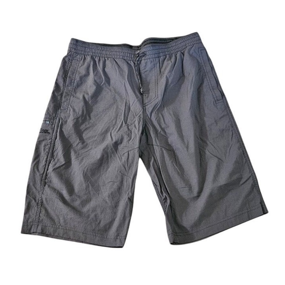Kuhl Shorts Men Medium Gray Kruiser Stretch Hiking Outdoor Drawstring Gorpcore